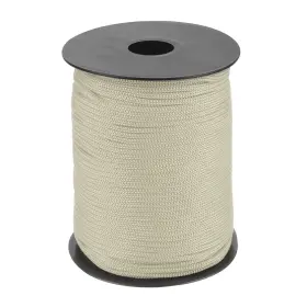 Zaplyte 639664516949 1/8 Inch Polypropylene Rope Braided Ropes 328ft Nylon Camel Grey