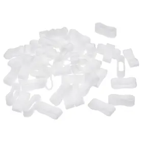 Zaplyte 678202632437 Silicone Rubber Bands Rings 100pcs Non-slip 15mm Dia 1mm T 7mm Width