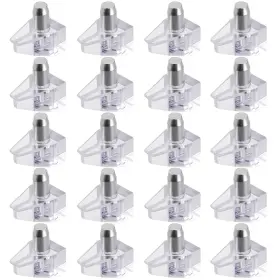 Zaplyte 714998447845 Shelf Pegs Cabinet Clips Holder Pins For Book Shelves Supplies 20pcs