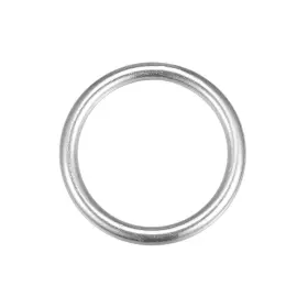 Zaplyte 743151798074 316 Stainless Steel O Rings 45x6mm Welded Round Ring