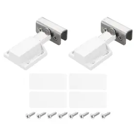 Zaplyte 767153154430 Single Magnetic Suction Glass Door Hinge 5-8mm Clip For White