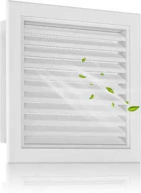Zepoty 445057415460 12 Inch X Aluminum Gable Vent Paintable Shed Vents With Screen Stylish Design