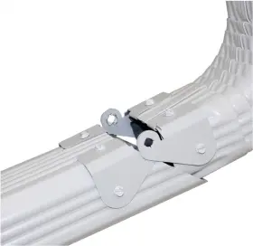 Zip Hinge 859788004003 2 Pack 2-6 Set Downspout Gutter - Fits 2x3 3x4 5 Inch 6 Inc
