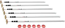 Slp6-pk2 Zipwall 12ft Loaded Poles For 12 Count - 2 Packs Of 6 Pack