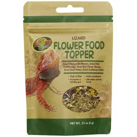 Zm-143 Zoomed Zoo Med Flower Food Topper For Lizards 0.21 Ounce - 3 Pack
