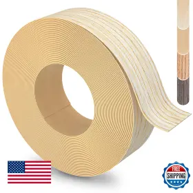 B0f8tn3gj6 Zyjt White Oak Edge Banding 2 Inch X100ft Veneer Pre-glued Flexible Real Wood Tape