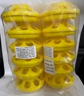 New Manna Pro 8 Hole Base Poly Chicken Bird Hen Rooster Poultry Feeder. Price: $29.99.