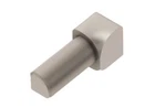 Schluter Rondec - 3/8" Inside Corner Satin Nickel (iv/ro 100 At) New. Price: $11.99.