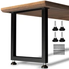Chicaura Heavy Duty Metal Table Legs 28X24 Inch Modern Industrial Steel Square New. Price: $248.71.