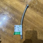 New Faucet Connector, Stainless Steel, 3/8 COMPRESSIONX1/2 FIPX12-IN # 751638. Price: $9.99.