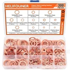 Copper Washer Assortment Set, Helifouner 300 Pieces 12 Sizes Metric Se... New. Price: $28.88.