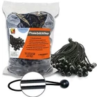Heavy Duty Ball Bungee Cords 6 Inch Versatile Camping Tarp Tie-downs New. Price: $42.46.