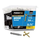 Hillman Power Pro No. 8 X 1-1/4" Bronze Star Flat Head Premium Deck Screws 5 Lb New. Price: $74.88.
