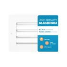 Rustproof 6 X 4 Inch Aluminum Vent Cover Quiet Return Air Grille For Wal New. Price: $33.11.