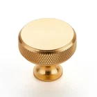 Ravinte 30 Pack Round Gold Knobs Knurled Single Hole Pulls Solid Brushed New. Price: $61.28.