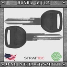 2 New Keys Honda & Acura HD103 Uncut Replacement Plastic Head Free Shipping. Price: $5.42.