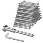 Blika 50 Pack Invisible Cable Railing Kit, T316 Stainless Steel 1/8" New. Price: $111.00.