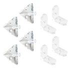 Morobor Acrylic Corner Bracket, Clear 3-HOLE Right Angle Joint Brace And L-sh... New. Price: $10.12.