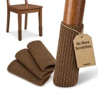 Chair Leg Socks Protectors 80 Pcs Brown Hardwood Floor Furniture Pads Iamzay New. Price: $59.99.