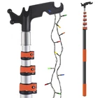 Niuyhe 5-24FT Long Telescopic Extension Pole Utility Hook Ladderless Christmas New. Price: $95.67.