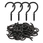 Relbro Screw Hooks, 11/4 Inch Metal Cup Black, 50 Pcs New. Price: $10.60.
