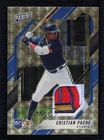 2021 National Convention Vip Gold Pack One-of-one Relic 1/1 Cristian Pache 14HK Ungraded. Price: $154.10.