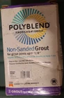 Custom Building Products PBG38110 White Polyblend Non-sanded Grout Lbs. New. Price: $29.95.