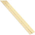 National Hardware 30" Brass Continuous Hinge 1-1/2"W Surface Mount New. Price: $34.95.
