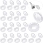 Hotop 100 Pieces Hinged Screw Caps Plastic Shutter Fold Snap Covers New. Price: $11.27.