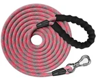 Ntr Heavy Duty 100FT Dog Leash Made With Climbing Rope. Pink Grey New. Price: $30.00.
