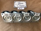 4- Richelieu 3'' Swivel Plate Casters Polypropylene Wheels F25189 #47. Price: $25.00.