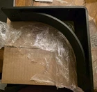 Morris Steel Bracket 3"X8"X8" Black Powder Coated Heavy Duty Shelf Support Open. Price: $19.99.