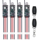 Mini Remote Control SWITCH,4 Way Channel Dc 5V/12V/24V/ 5A Relay Wirele... New. Price: $41.91.