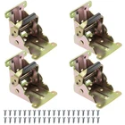 4 Psc Foldable Bracket Heavy Duty Self Locking Hinge 90 Degrees New. Price: $23.72.