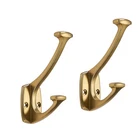 10 Pack Champagne Bronze Hooks Hat Wall For Mounted Hanging ... New. Price: $73.76.