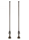 Signature Hardware Deck-mount Supply Lines, Cross Handle Stops For Threaded Pipe Open. Price: $83.56.