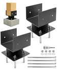 Hzsifu 2PCS 6"X6" (actual 5.5"X5.5") Post Base Bracket Concrete U-shape, Dry ... New. Price: $29.12.