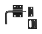 National Hardware N100-056 Black Steel Gate Latch 1.31 X 5.5 4.06 In. New. Price: $18.01.