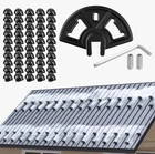 Benfar 50 Pack Snow Guards For Metal Roof Standing Seam Ice Stops BR03 New. Price: $49.99.