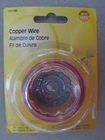 Copper Wire 20 Gauge 50' Hillman # 123128. Spool Of New. Price: $6.89.
