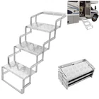 3-STEP Aluminum Scissor Stairs, Folding Rv Ladder With Anti-slip Surface... New. Price: $223.57.