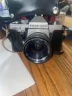 Pentacon 35MM Praktica Ltl Camera & Case, Made In G Lens By Hanimar Used. Price: $87.00.