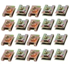Uxcell 20PCS Spring Steel Speed Fastener Nut Clip Brass Tone For M6 Screw New. Price: $11.81.