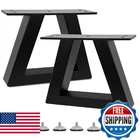 Y-cfhfc 6 Inch Trapezoid Metal Table Legs Heavy Duty Steel Furniture For Di New. Price: $69.00.