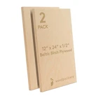 Baltic Birch Plywood, 12 Mm 1/2 X 24 Inch, B/bb Grade Sheets Woodpeckers New. Price: $42.20.