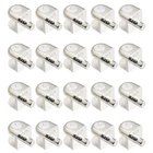 Glass Shelf Bracket Pegs, 20PCS Adjustable Frameless Zinc ... New. Price: $18.42.