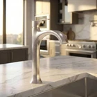 Hansgrohe Locarno Single-hole Faucet, Comfortzone 210, 1.2 Gpm, Brushed Nickel New. Price: $572.54.