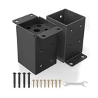 4X4 Post Base 2 Pcs, Heavy Duty Anchor With Anti-corrosive... Usa Fast Ship New. Price: $42.03.