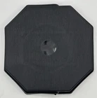 Mid America 6 3/4"W X 3/4"H Surfacemaster Block, 002 - Black 10 Pack Open. Price: $50.00.