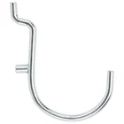 National Hardware N180-028 Peg Hook, 1-1/2 In, 1/8, 1/4 Opening, Steel, Zinc, New. Price: $10.56.